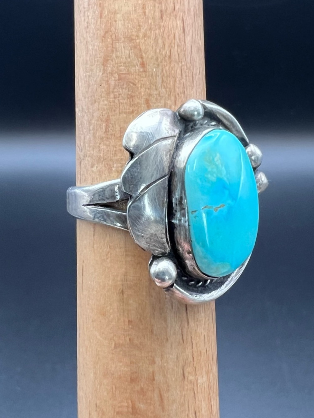 Native American Turquoise Ring - Picture 2 of 8